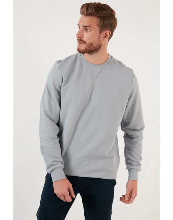 Pike Kumaş Comfort Fit Sweatshirt