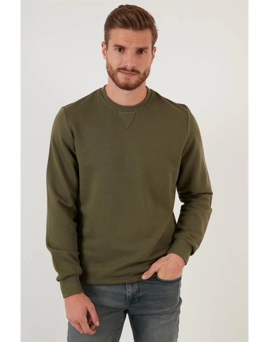 Pike Kumaş Comfort Fit Sweatshirt
