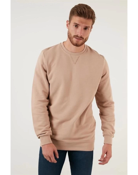 Pike Kumaş Comfort Fit Sweatshirt