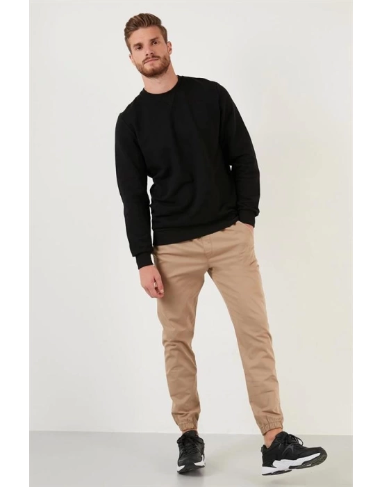 Pike Kumaş Comfort Fit Sweatshirt