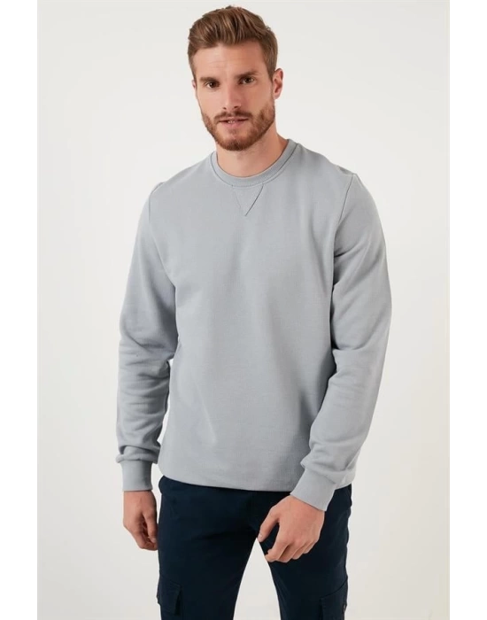 Pike Kumaş Comfort Fit Sweatshirt