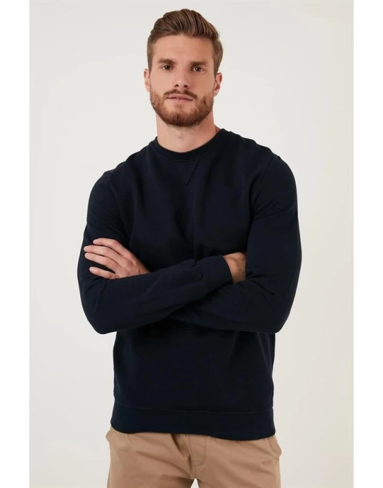 Pike Kumaş Comfort Fit Sweatshirt