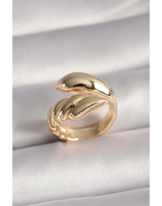 Pirinç Gold Renk Kadın Yüzük