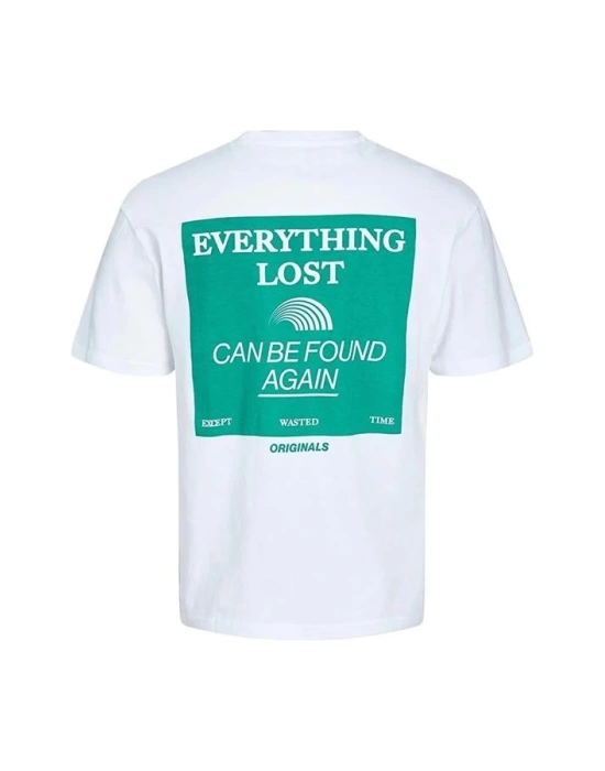 Sırt Baskılı Erkek T-Shirt