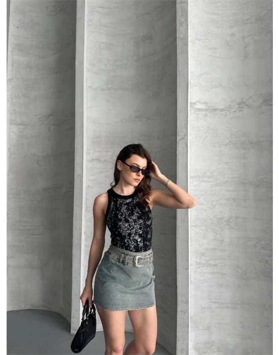 Varaklı bluz