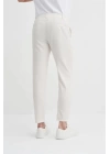 0035 Keten Erkek Jogger Pantolon Ekru