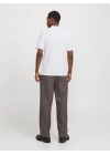 12268130 Likralı Polo Yaka Erkek Tshirt Beyaz