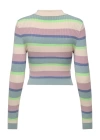 15340979 Polo Yaka Crop Kadın Kazak