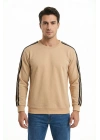 2 İplik Compact Kumaş Kılbiyeli Sıfır Yaka Sweatshirt