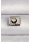 316L Çelik Gümüş Renk 8 Ball İşlemeli Nomination Charm