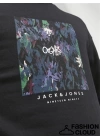 Bisiklet Yaka Baskılı Sweatshirt