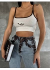 Kaş korse crop bluz