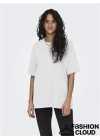 Oversize Organik Pamuk Kadın T-Shirt