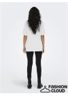 Oversize Organik Pamuk Kadın T-Shirt