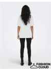 Oversize Organik Pamuk Kadın T-Shirt