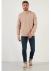 Pike Kumaş Comfort Fit Sweatshirt