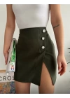 Üç taşlı mini etek