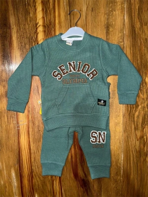 6-24 Aylık Kanguru Cep Senıor Takım Petrol