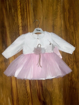 9-18 Aylık Prenses Elbise Pembe