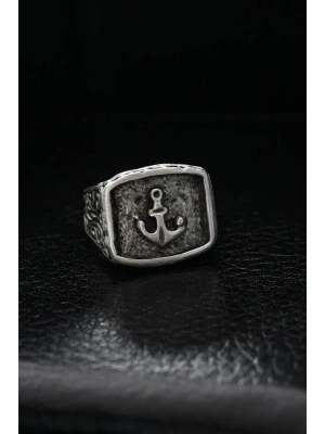 Ayarlanabilir Çapa Model Erkek Yüzük