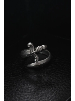 Ayarlanabilir Kılıç Model Erkek Yüzük