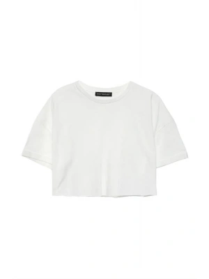 Crop T-Shirt Oversize Beyaz