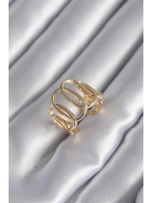 Gold Renk Ayarlanabilir Samanyolu Kadın Yüzük