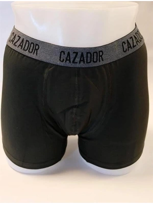 Likralı Tekli Boxer Gri