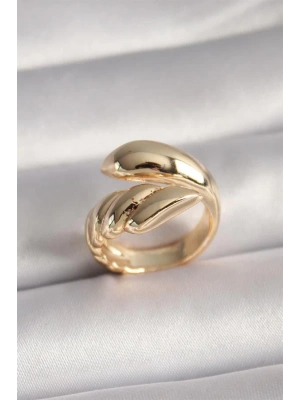 Pirinç Gold Renk Kadın Yüzük