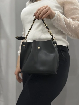 Siyah cilt zrm çanta