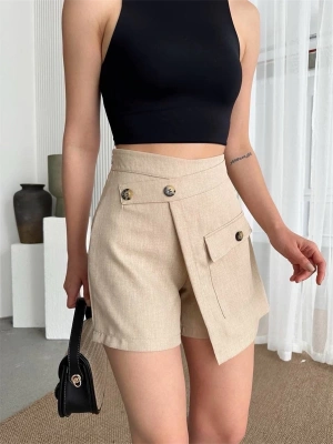Tek cepli şort etek