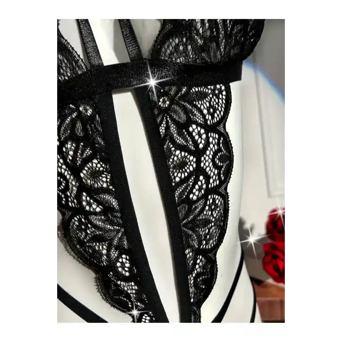 Kadın Seksi Dantelli İç Çamaşırı