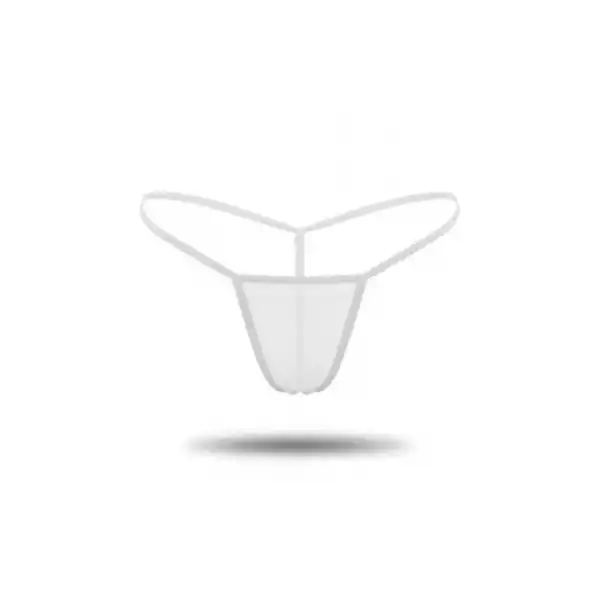Tül Detaylı Tanga Külot V6600