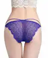 Çapraz Bant Detaylı Dantelli String Külot V6104