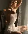 Dantel Detaylı Transparan Babydoll V2403