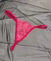 Transparan Dantel Tanga Külot V6500