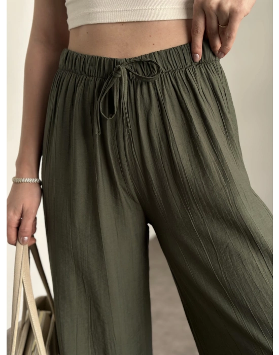 Şalvar model salaş pantolon haki