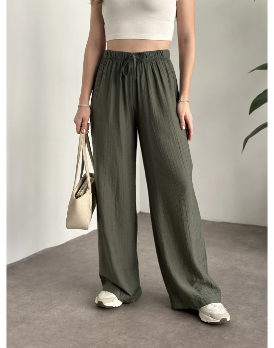 Şalvar model salaş pantolon haki