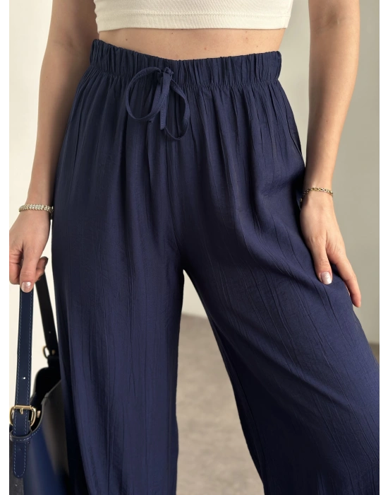 Şalvar model salaş pantolon lacivert