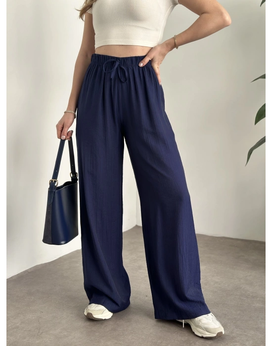Şalvar model salaş pantolon lacivert
