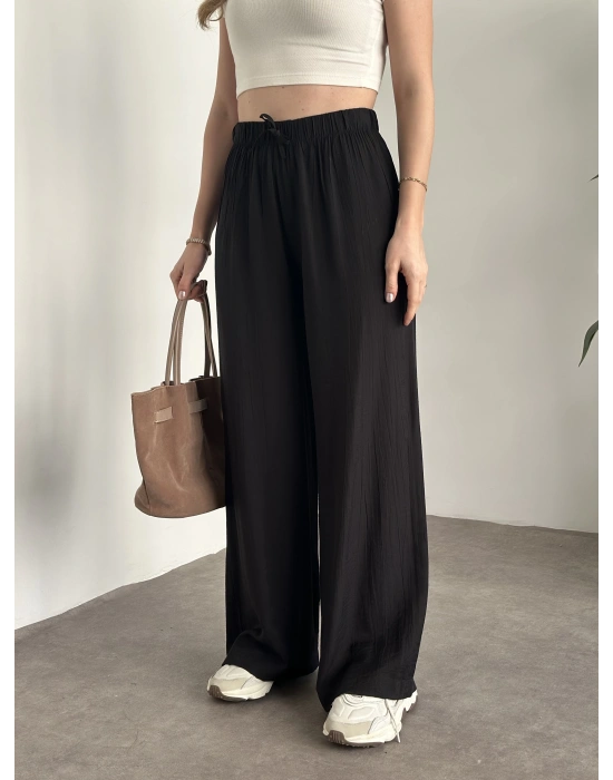 Şalvar model salaş pantolon siyah