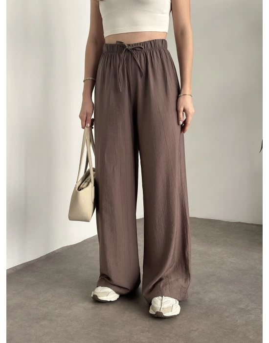 Şalvar model salaş pantolon vizon