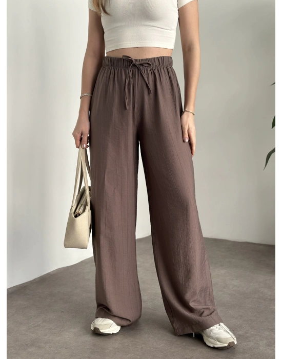 Şalvar model salaş pantolon vizon