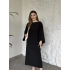 Yarasa kol maxi elbise siyah