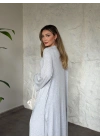 Basic üst & pantolonlu 3’lü takım gri