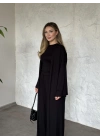 Basic üst & pantolonlu 3’lü takım siyah