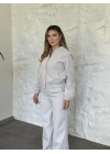 Mira Fermuarlı Casual Takım taş