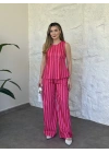 Modern çizgili barbie takım