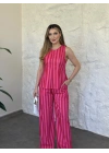 Modern çizgili barbie takım