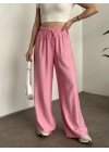 Şalvar model salaş pantolon pembe